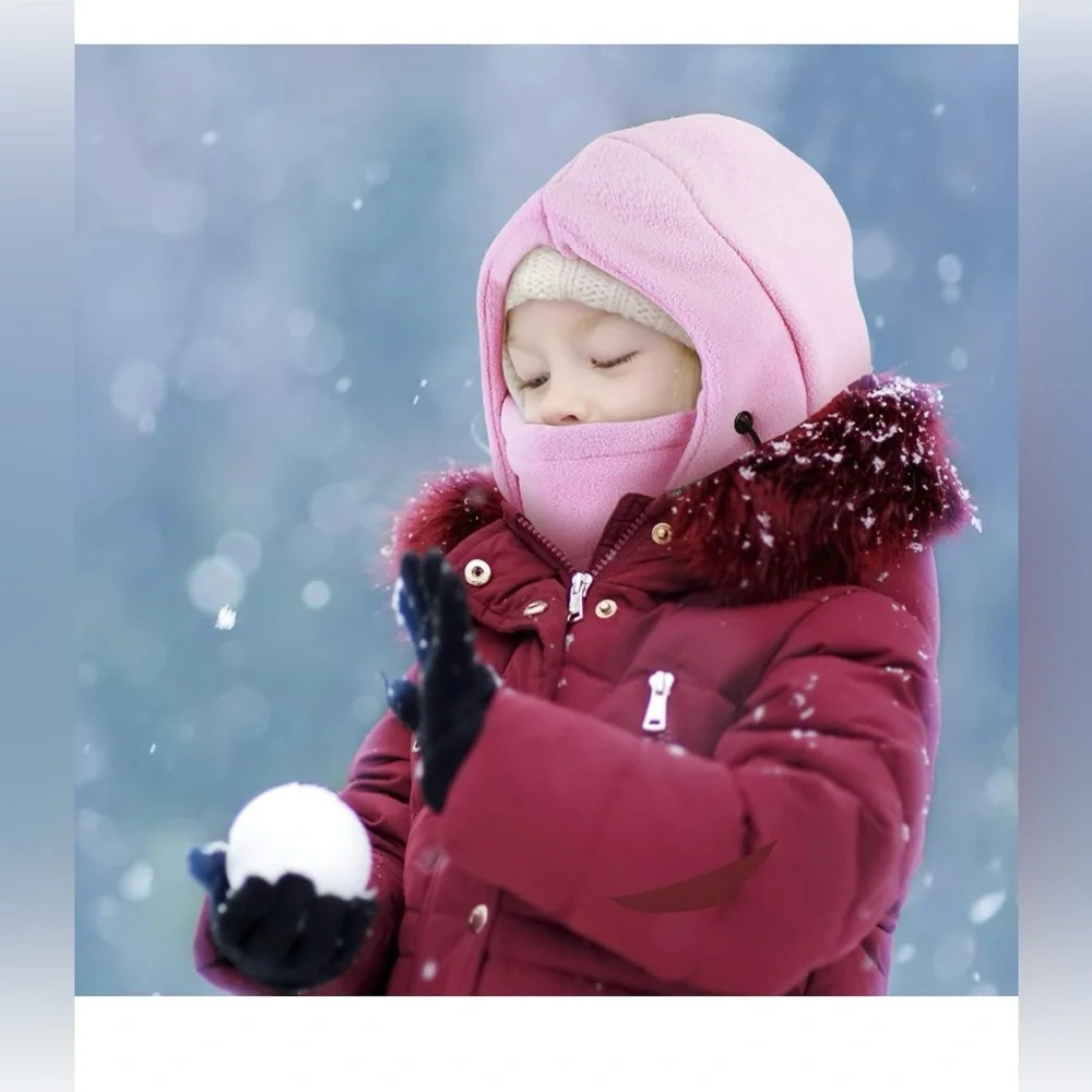 Head and Face Mask for Children Winter – Cover for Face, Mouth, Nose